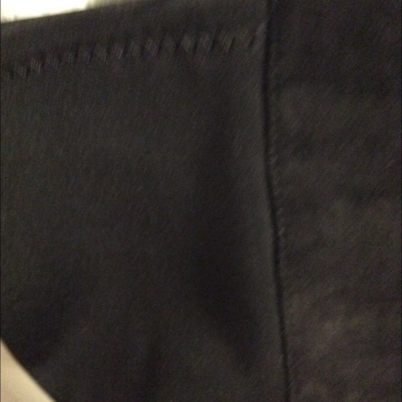 Black suede knee high, size 9 - Picture 3 of 4